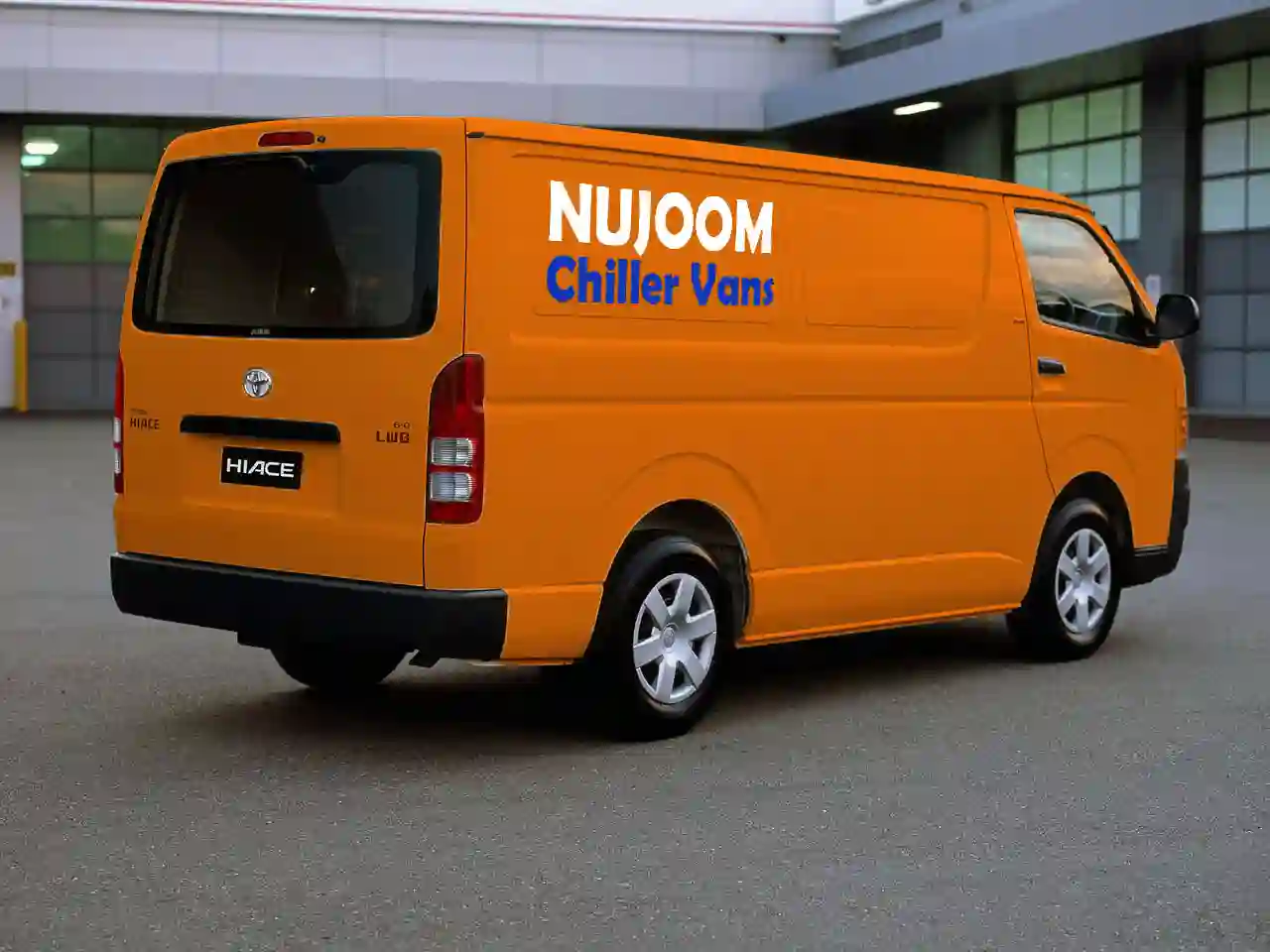 Chiller van for rent in Abu Dhabi