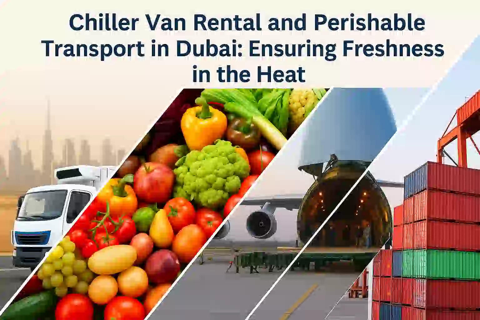 Chiller Van Rental and Perishable Transport in Dubai Ensuring Freshness in the Heat