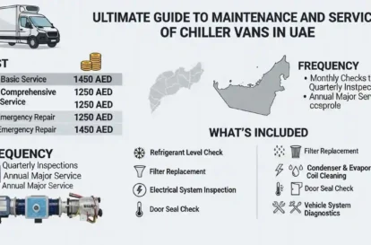 online appointments maintenance and servicing of chiller vans in uae