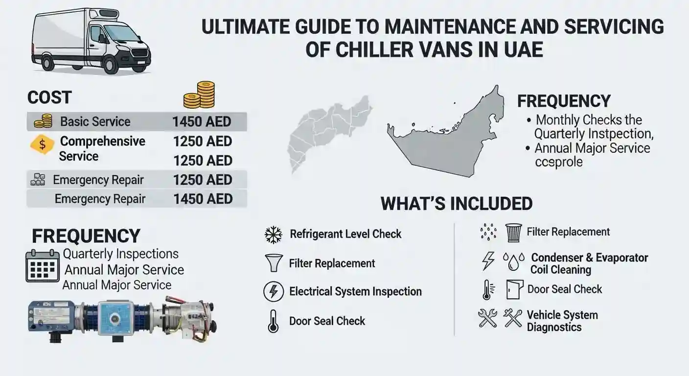 online appointments maintenance and servicing of chiller vans in uae