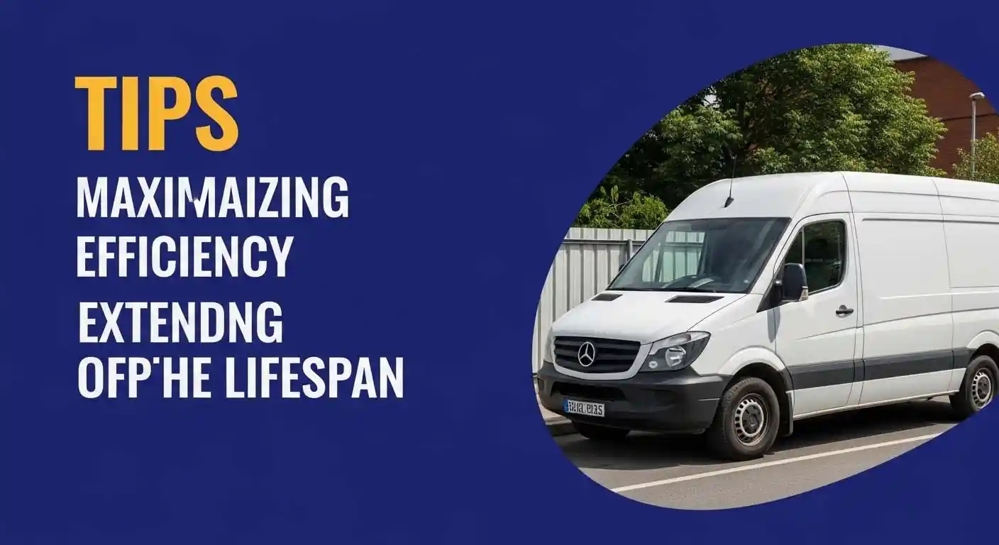 tips for maximizing efficiency and extending the lifespan of a chiller van